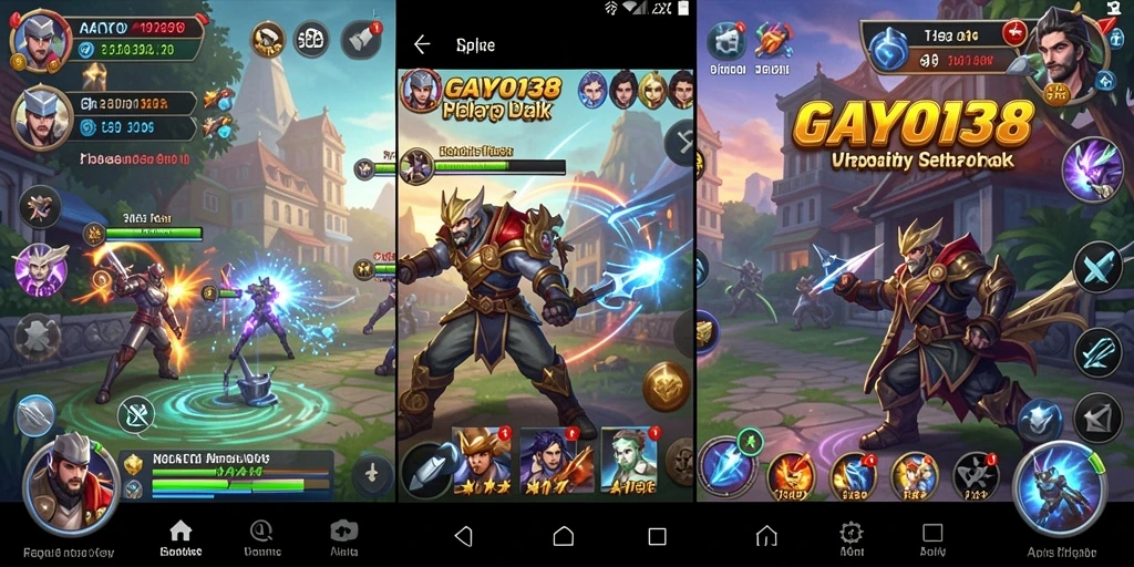 Tampilan screenshot menunjukkan fungsi aplikasi GAYO138 yang sederhana dan intuitif.