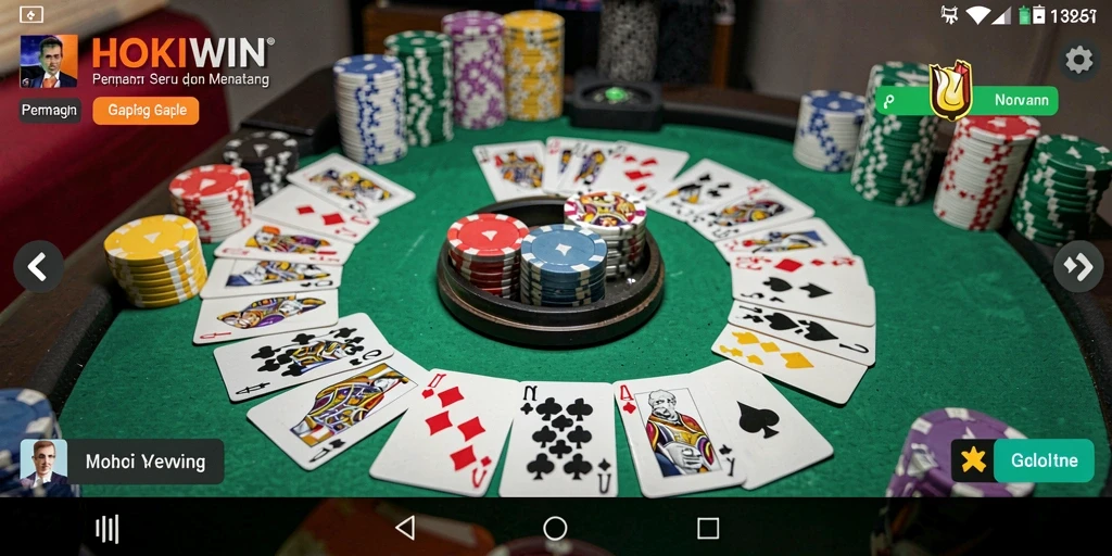 Tampilan gameplay HOKIWIN yang seru dan penuh tantangan.