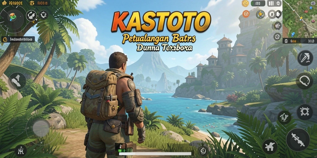 Gameplay seru di dunia terbuka KASTOTO yang dinamis.