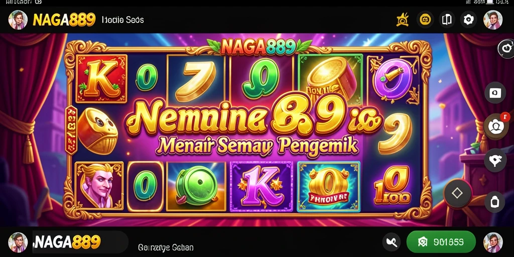 Screenshot NAGA889 menampilkan gameplay Slot yang menyenangkan dan interaktif.