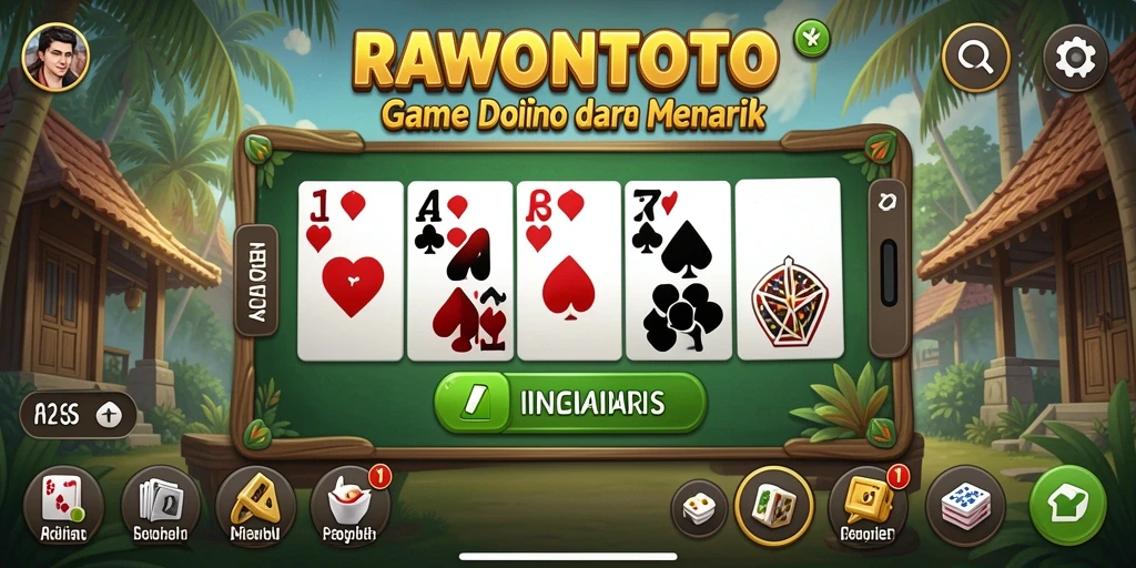 Gameplay seru dan mendebarkan di RAWONTOTO.