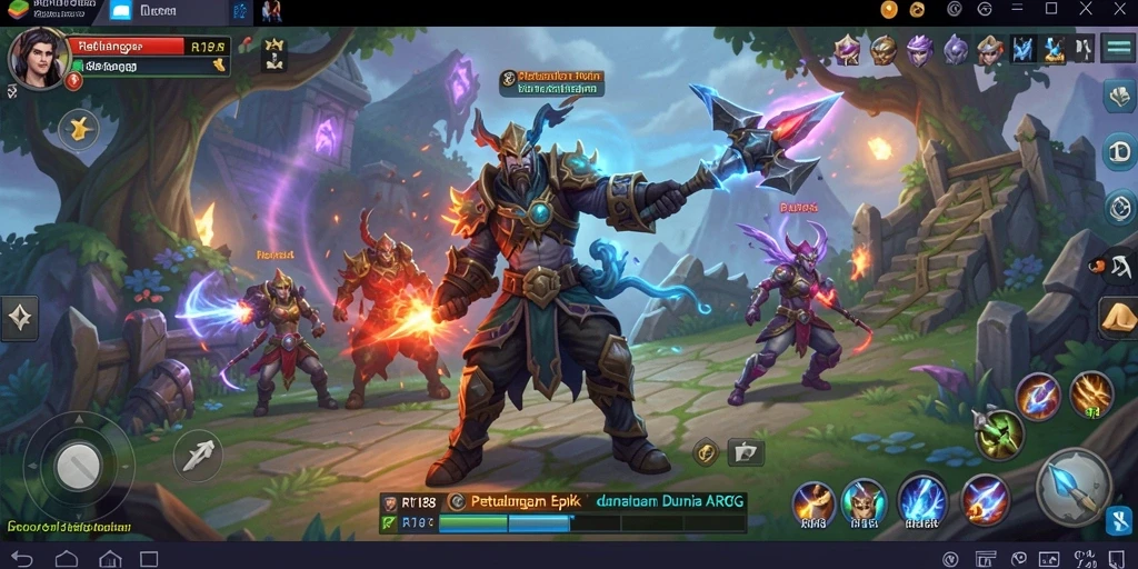 Tampilan gameplay yang mendebarkan dan aksi seru dalam RI188.