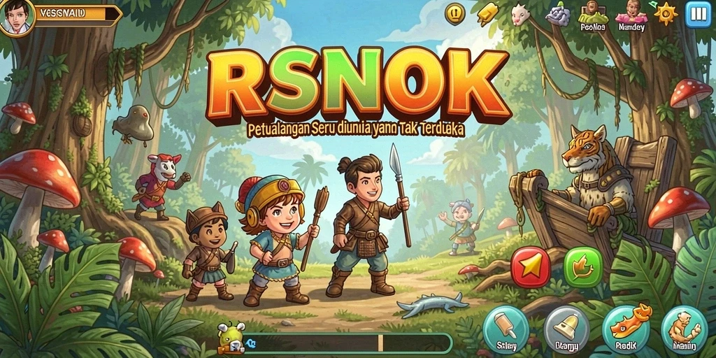 Tampilan gameplay RSNOK yang menegangkan dan penuh aksi.