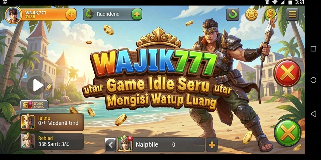 Screenshot gameplay WAJIK777 yang menarik dan menghibur.